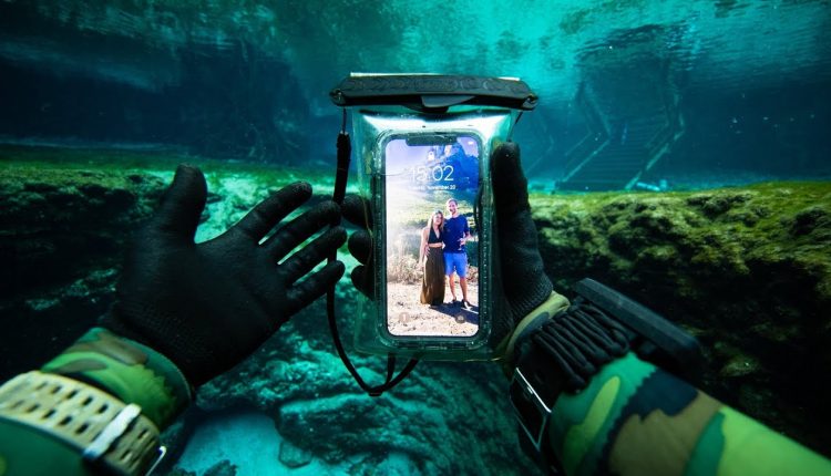 I Found a Working iPhone X Underwater in the River! (Returned Lost iPhone to Owner)