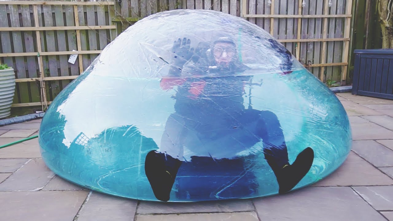 I Went Scuba Diving in a Zorb Ball & You Have to See What Happened… (Swimming on Land Challenge)