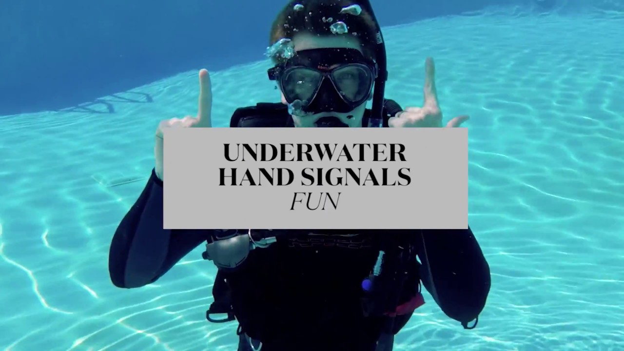 Fun Hand Signals Scuba Divers Will Enjoy