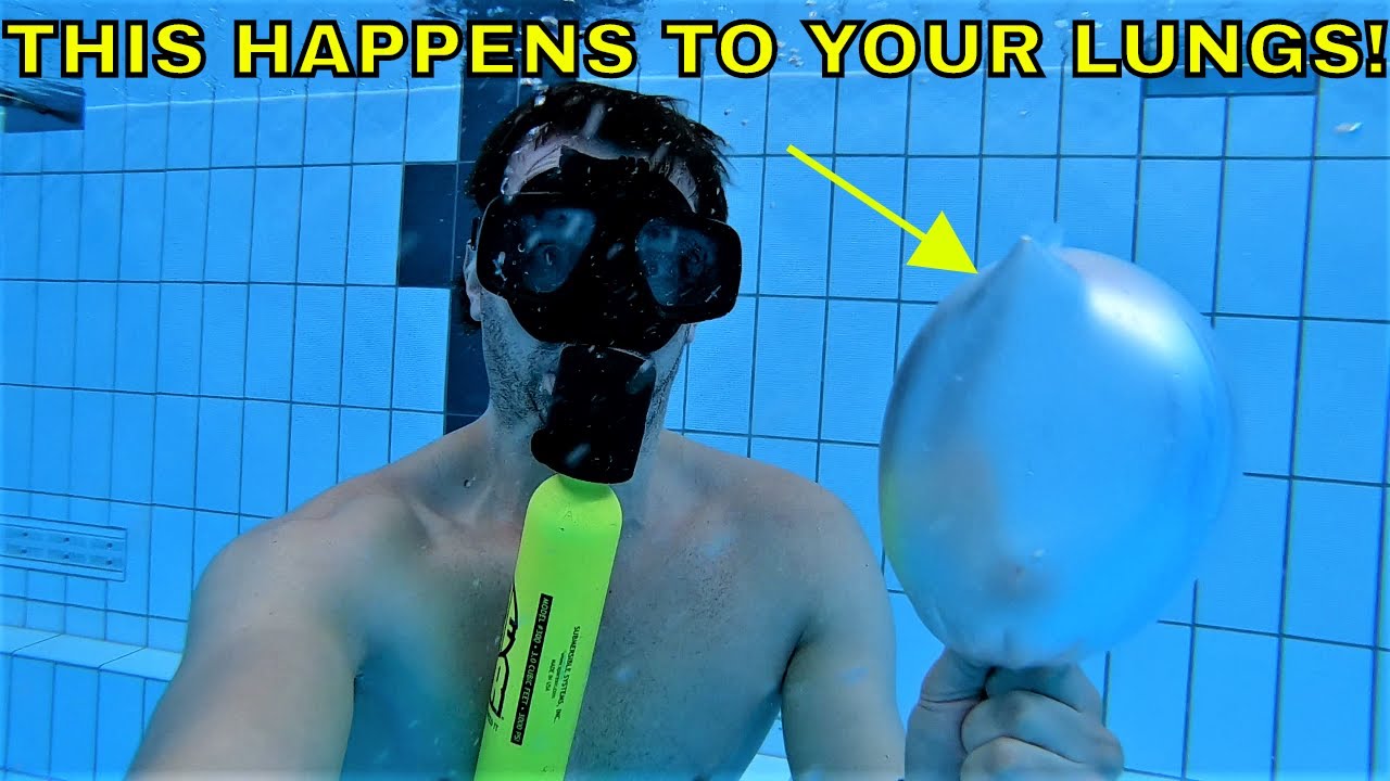 What happens If you hold your breath while scuba diving and freediving