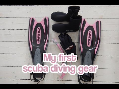 Unboxing my first scuba diving gear | Cressi, Bare, Spetton | #22