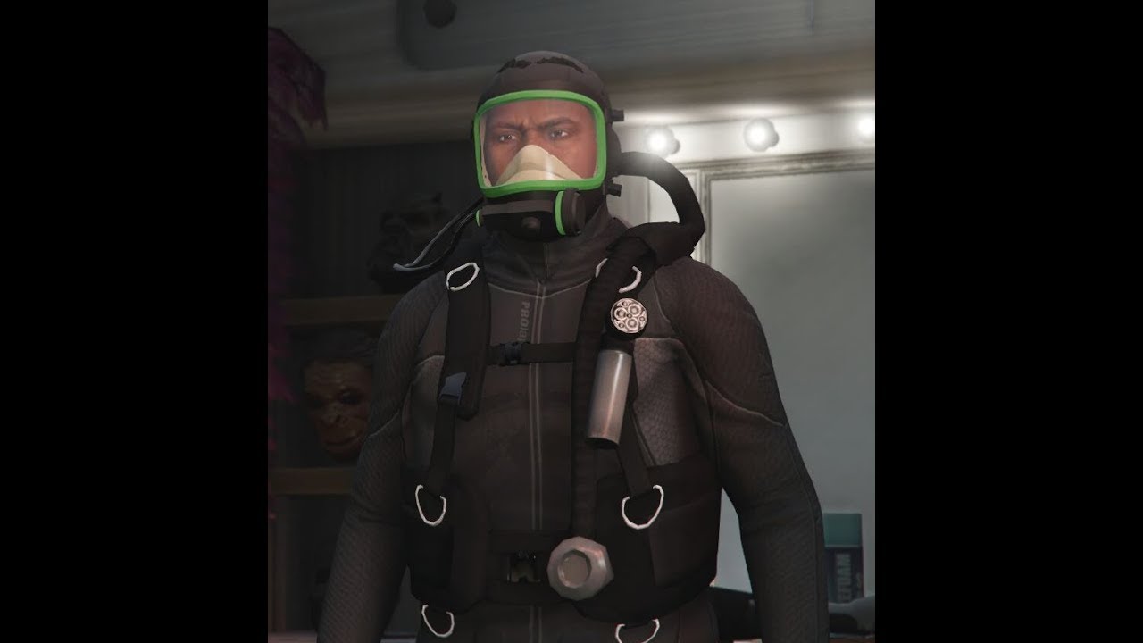 GTA 5 Online  - NEW SCUBA DIVING SUIT!!!!! DOES IT WORK!!!!! (yes it does!)