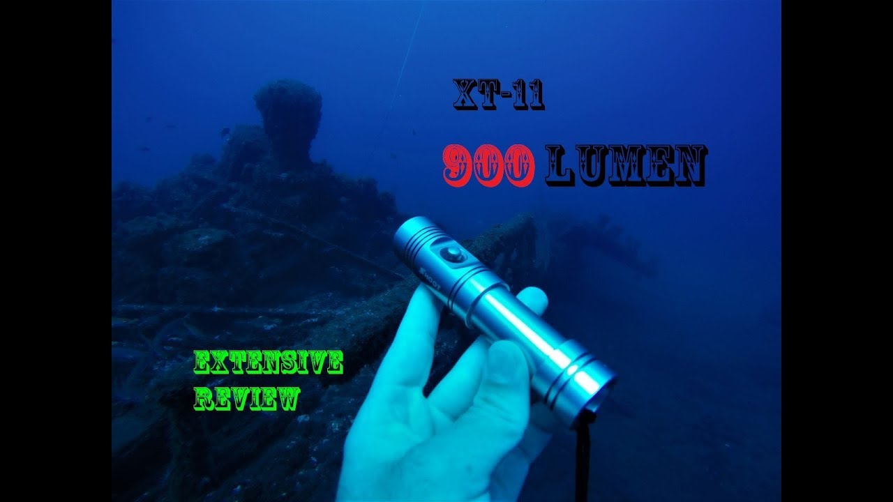 REVIEW: Best Budget light for beginner?? Shoot XT-11 diving torch