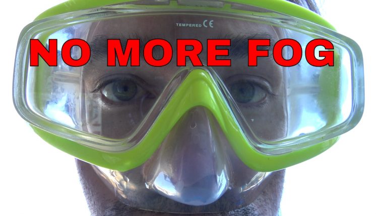 How to make your diving mask not fog - Stop scuba diving mask from fogging