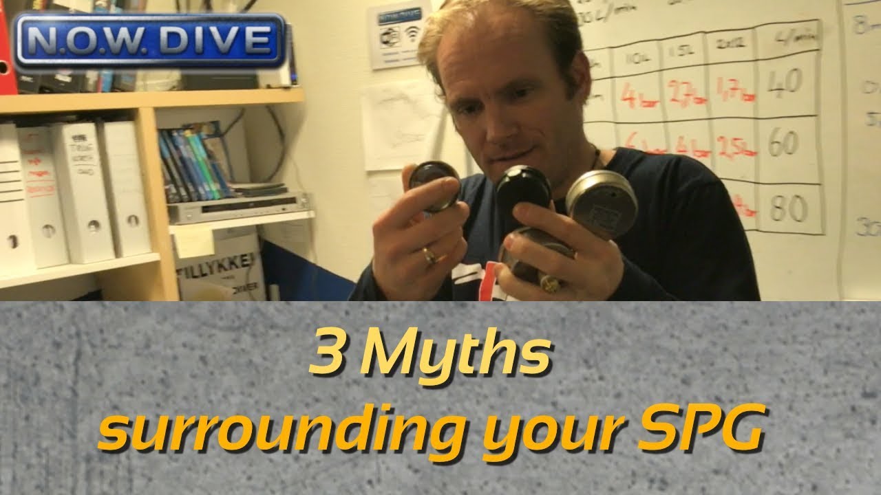 NOWDIVE TV, 3 Myths about your pressure gauge on your diving equipment
