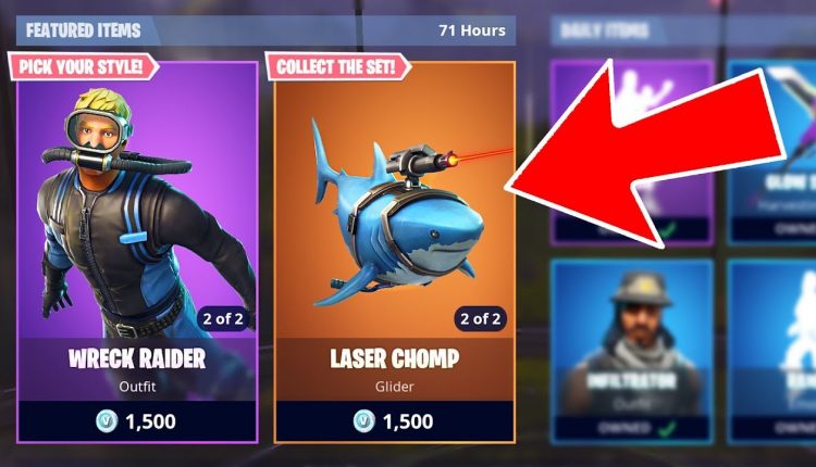 Fortnite NEW Legendary Laser Chomp & Epic Scuba Diver Skins!! (Fortnite Battle Royale)