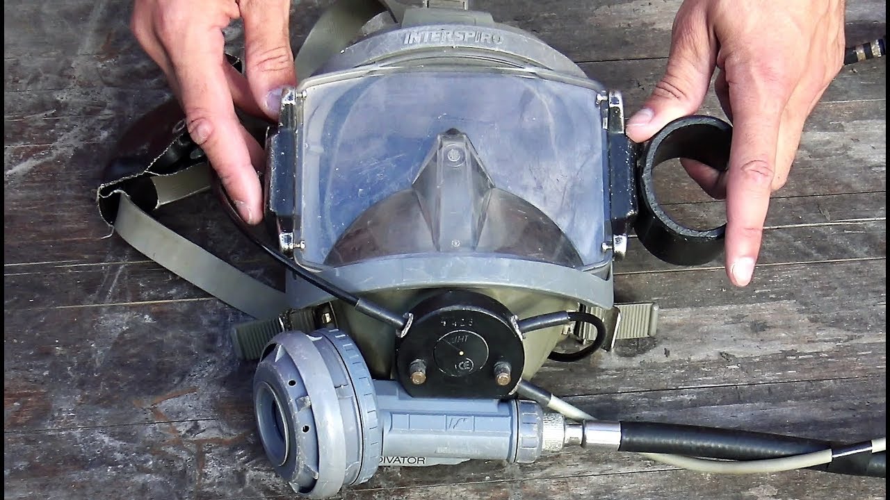 Worlds Best Scuba Diving Mask - AGA Interspiro Full Face Diving Mask Review - Divator mask
