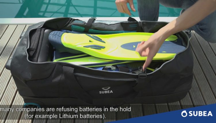 How to optimize the storage of a dive bag ?