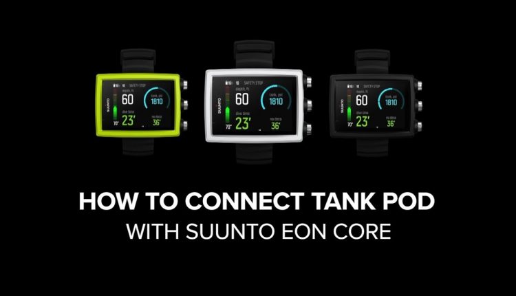 Suunto EON Core - How to connect Tank POD