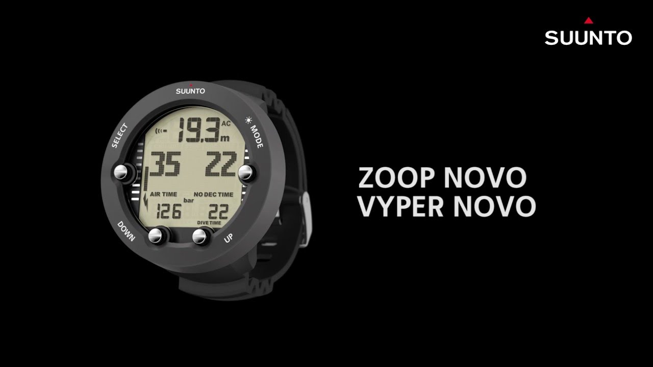 Suunto Zoop Novo & Vyper Novo - How to change dive mode