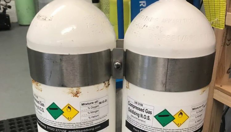 Testing Diving Cylinders At Scuba Tech