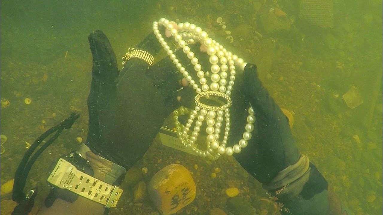 Found Jewelry Underwater in River While Scuba Diving for Lost Valuables! (Unbelievable)