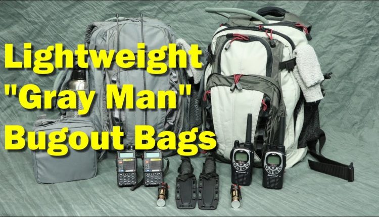 Best "Gray Man" Bugout Bags for Two (and why they include SCUBA gear ?!!)
