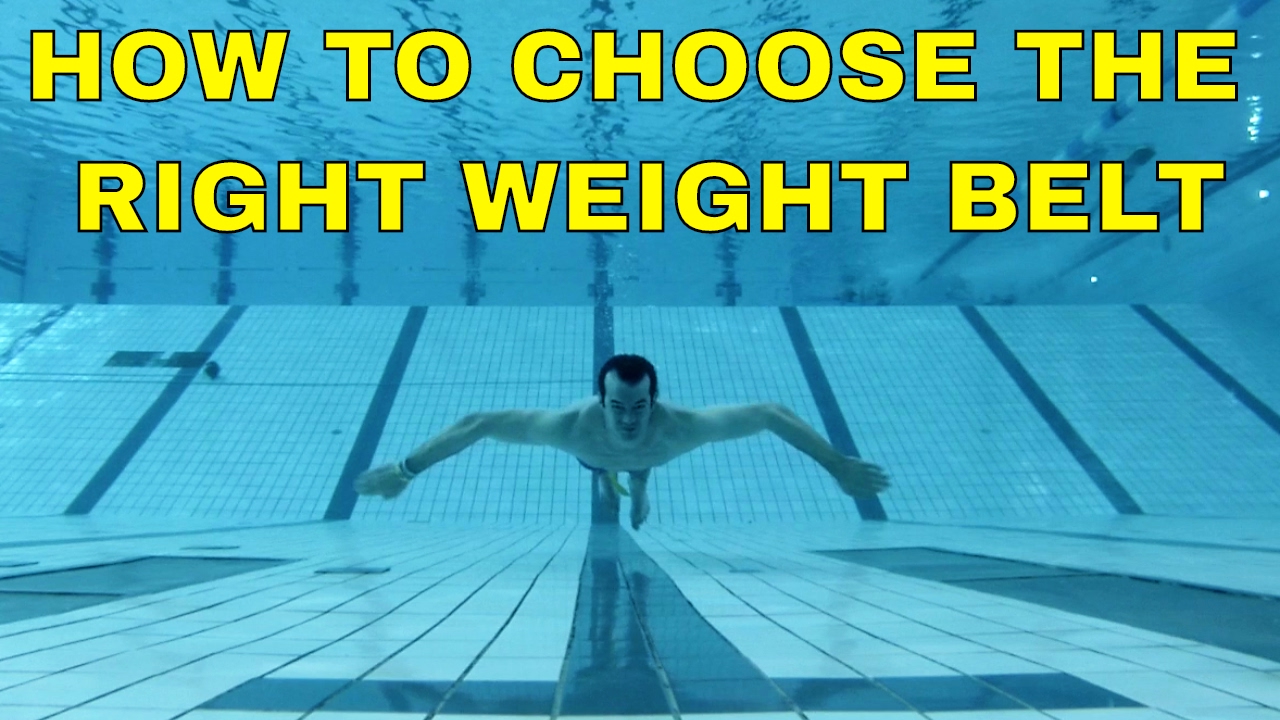 3 tips on choosing  the right weight belt for freediving