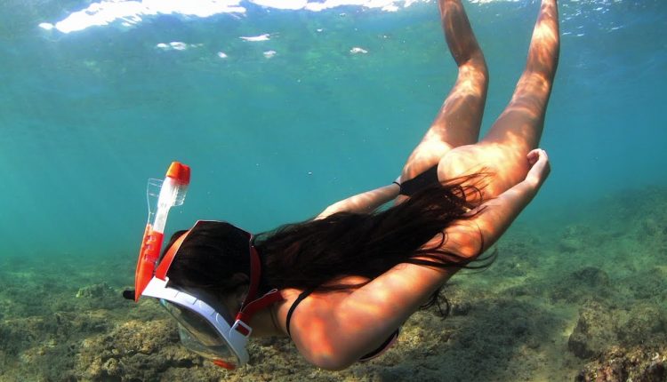 ARIA Full Face Snorkeling Mask - 2017 product line