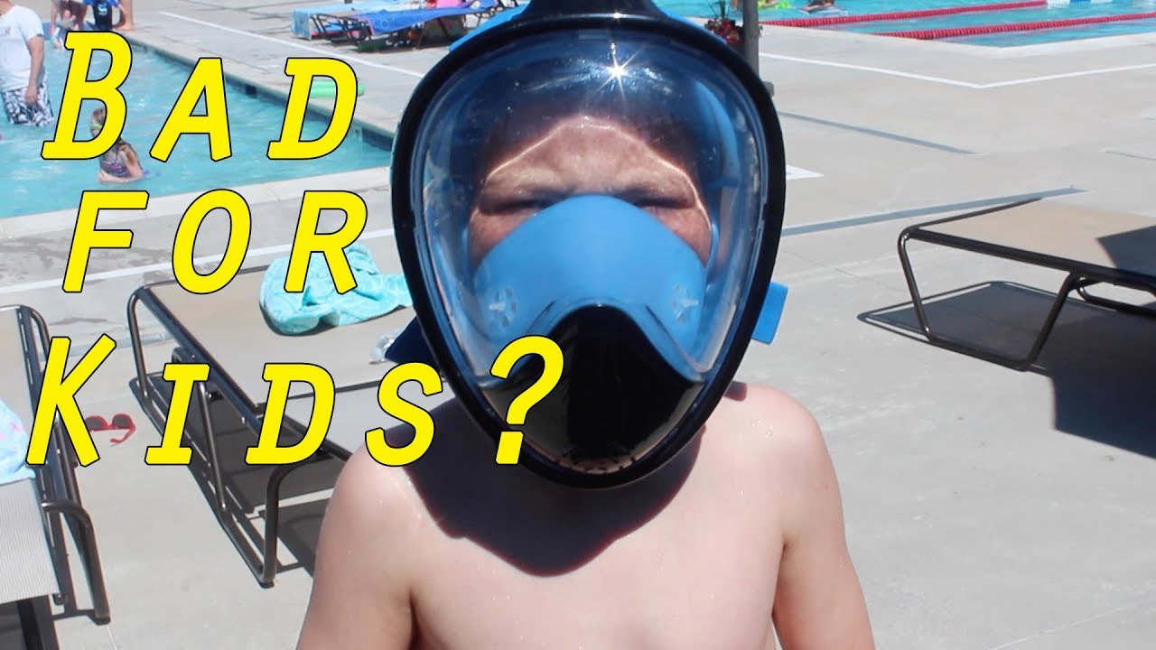 Bad for Kids? Full Face Snorkel Masks