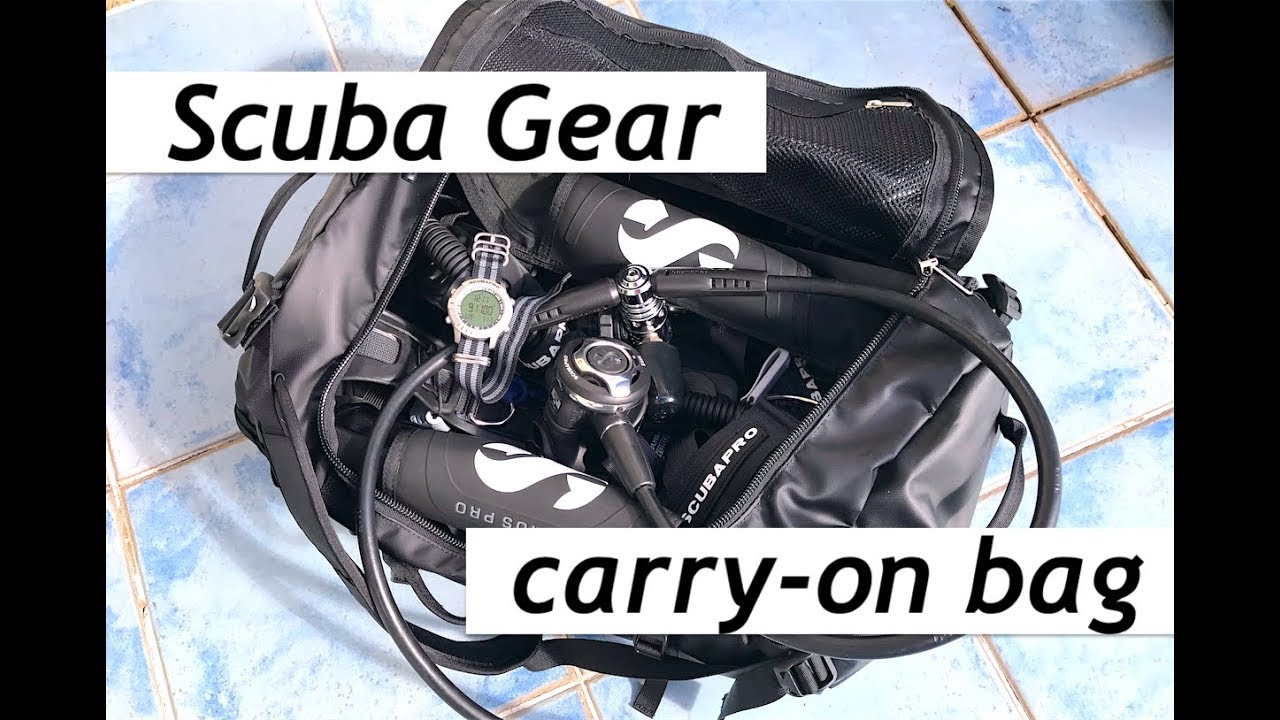 Packing Entire Scuba Gear into Backpack for Airplane
