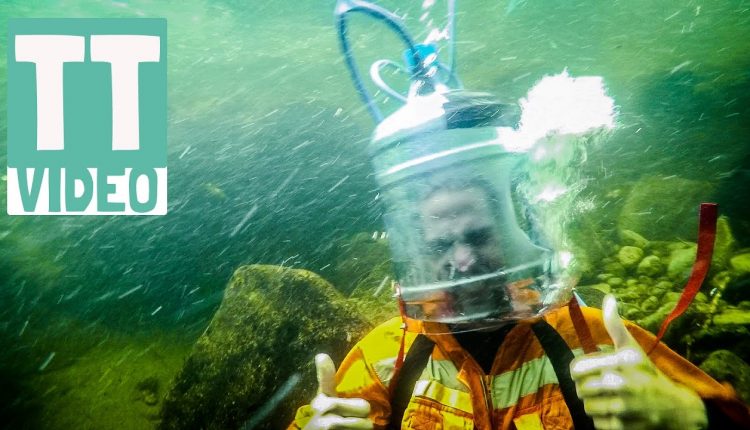 DIY Scuba Diving Helmet! | Treader Tube