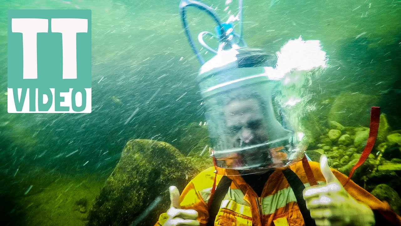 DIY Scuba Diving Helmet! | Treader Tube