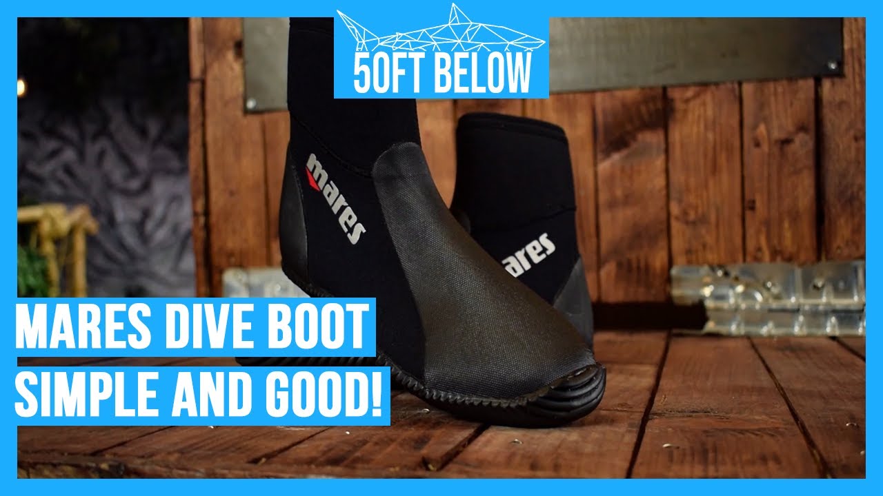 Mares Dive Boot Classic Review in 3 min | Scuba Gear Review