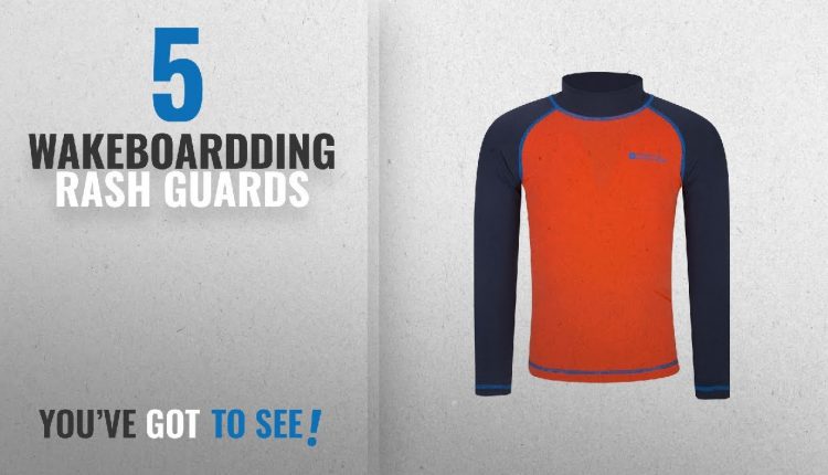 Top 10 Wakeboardding Rash Guards [2018]: Mountain Warehouse Kids Rash Vest - UV Protection Rash
