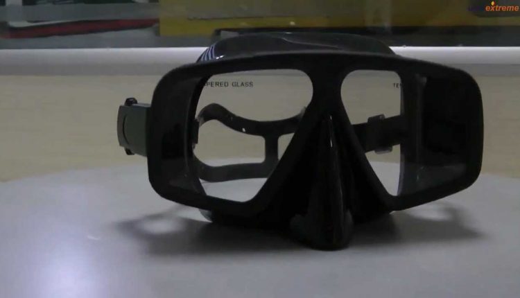 Tempered Glass Lens Diving / Swimming Glasses Goggles Mask - DX
