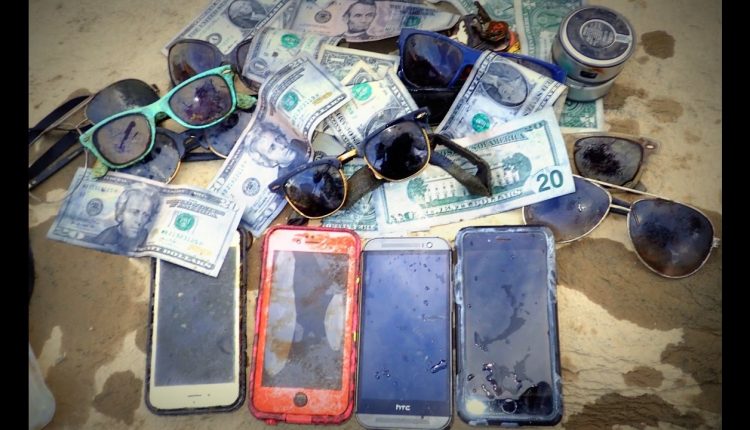 River Treasure: iPhones, Cash, iHome, Raybans And MOAR!