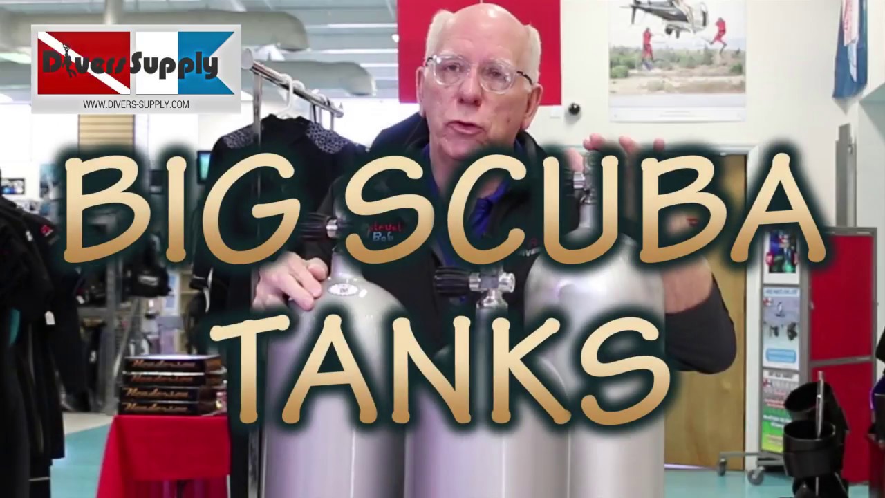 Why Buy BIG SCUBA TANKS ** Want to Dive Longer ??
