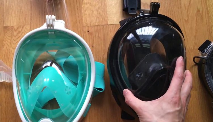Best 2019 full face snorkel mask, now with pressure equaliser