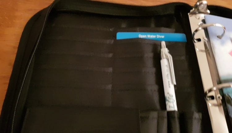 C-Life Scuba Log Binder