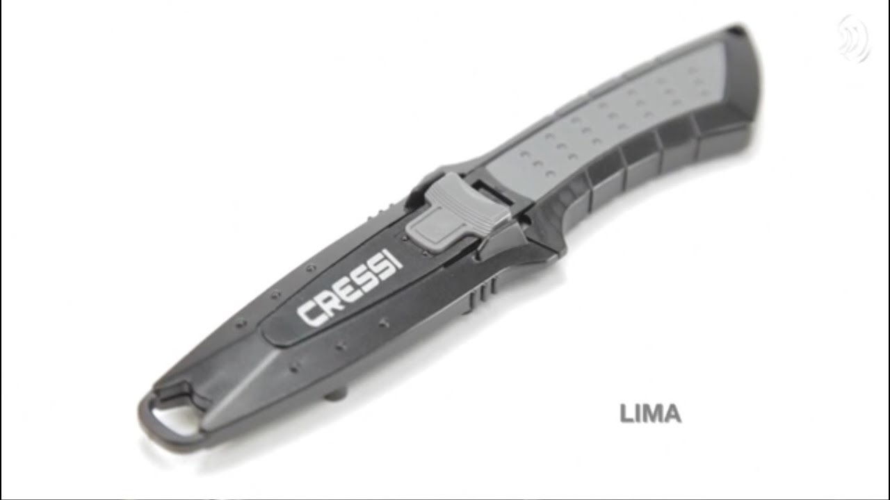 Cressi Lima Divers Knife | www.watersportswarehouse.co.uk
