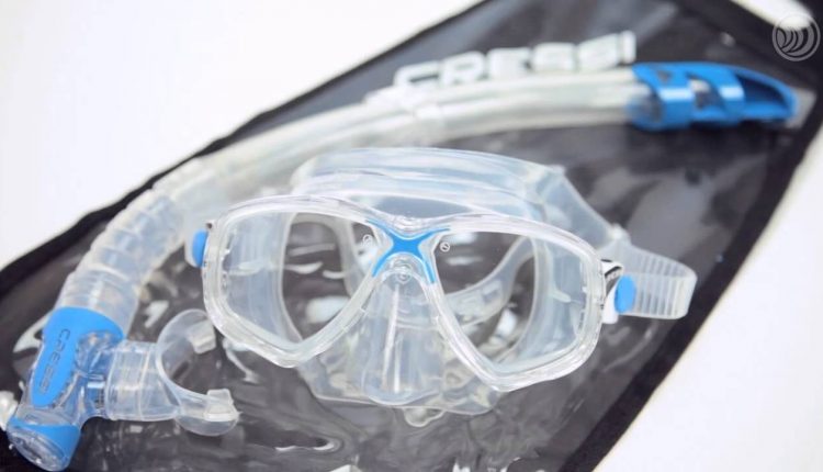 Cressi Marea VIP Adult Mask and Snorkel Set | www.watersportswarehouse.co.uk