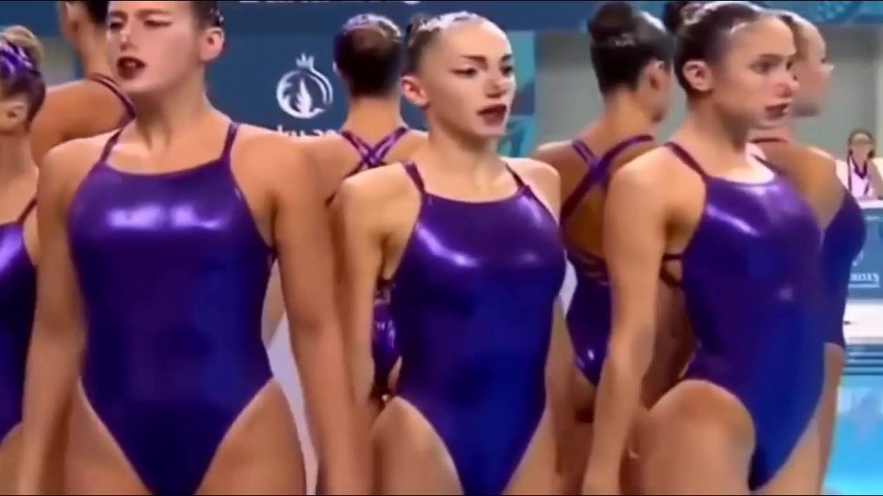 Wonderful Revealing Moments in Women's Sports - Water Polo, Diving and Synchronized Swimming #36