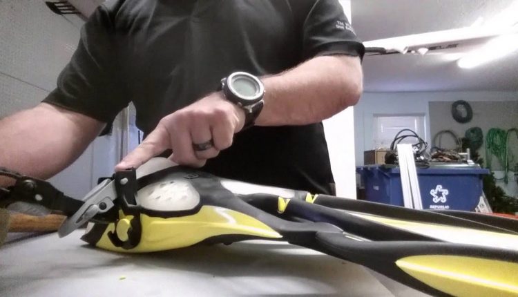 Changing Out Fin Straps Mares X Streams