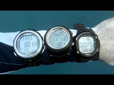 Suunto D4i vs Aeris F10 F11 | Freediving Watch Comparison