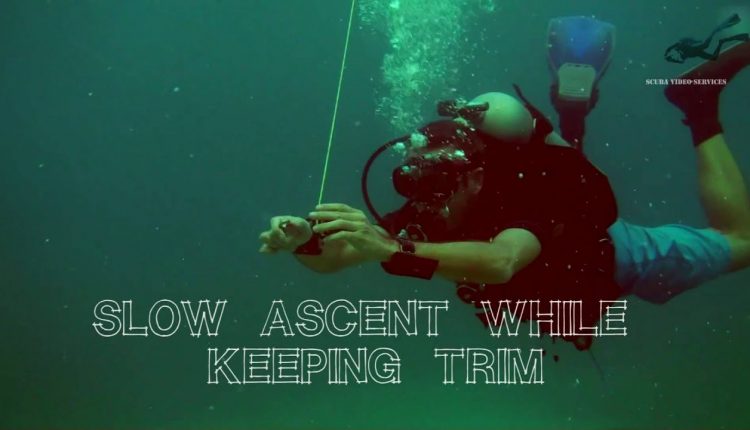 Scuba Diving Surface Marker Buoy Deploy