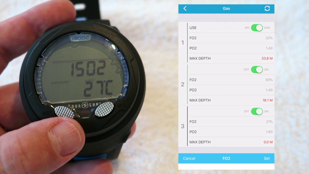 Connecting the Aqua Lung i300c Dive Computer to the DiverLog+ App | Video Review | Mike's Dive Store
