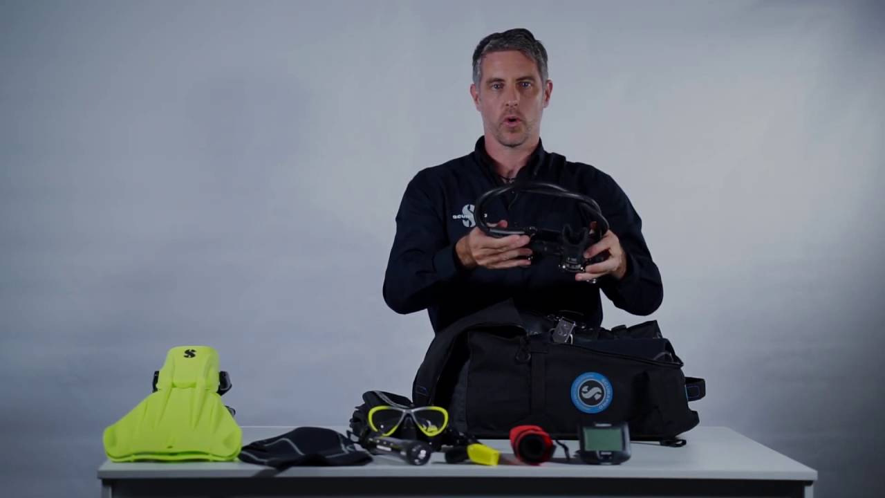 HYDROS PRO: Packing a complete dive set in a "carry on" backpack