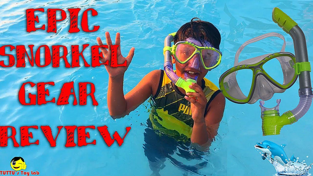 SWIM MASK AND SNORKEL REVIEW ||NEW||