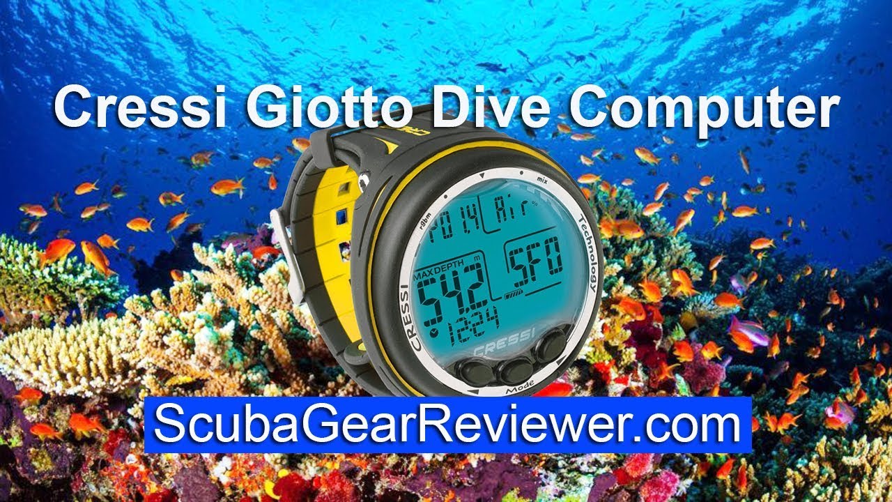Review Cressi Giotto Wrist Dive Computer - Best Price Cressi Giotto