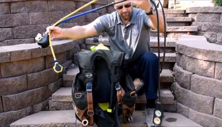 How to set up Scuba gear