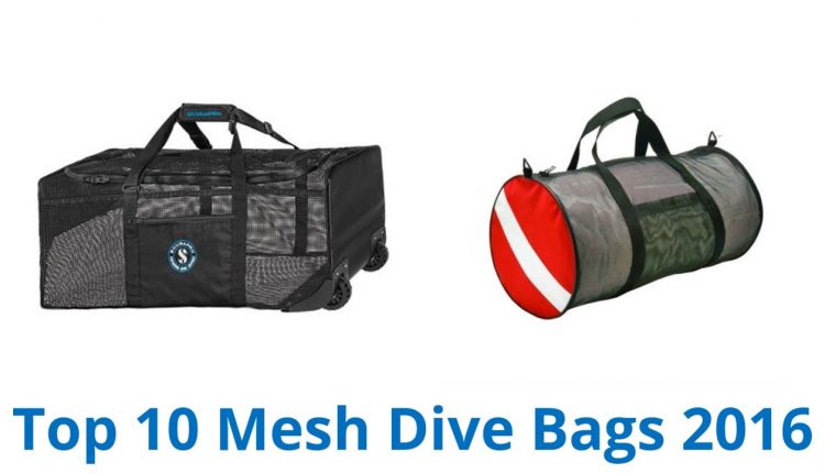 10 Best Mesh Dive Bags 2016