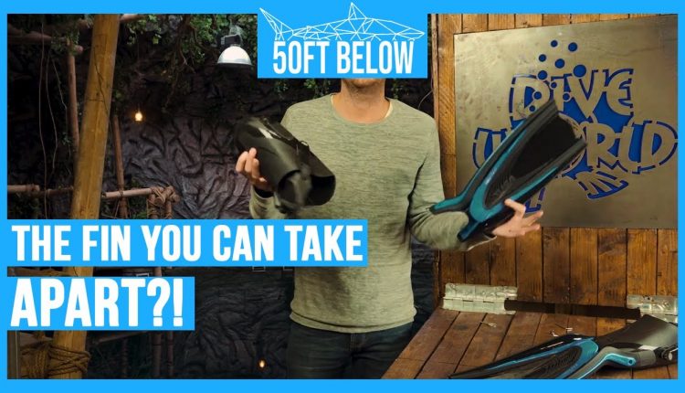 Tusa Hyflex Switch Review in 4 min | Fins which you can take apart? | Scuba Gear Review