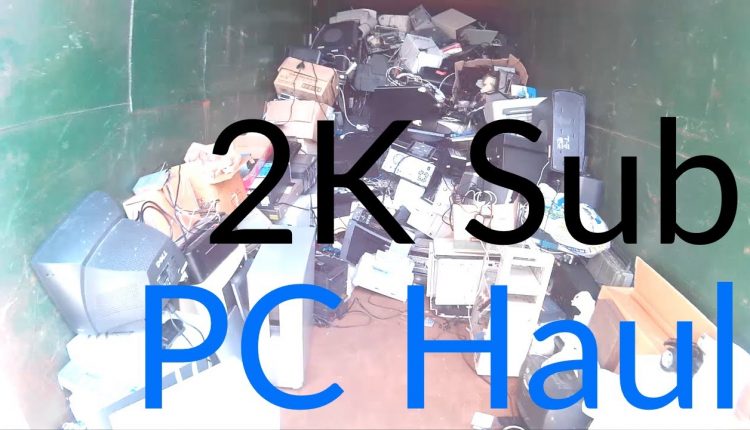 E-Waste Dumpster Diving and Garage Sale Laptop Hunting - 2000 Subscriber Special