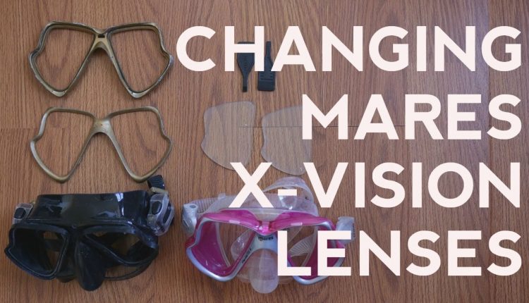 Changing Mares X-Vision Lenses | Quick Scuba Tips