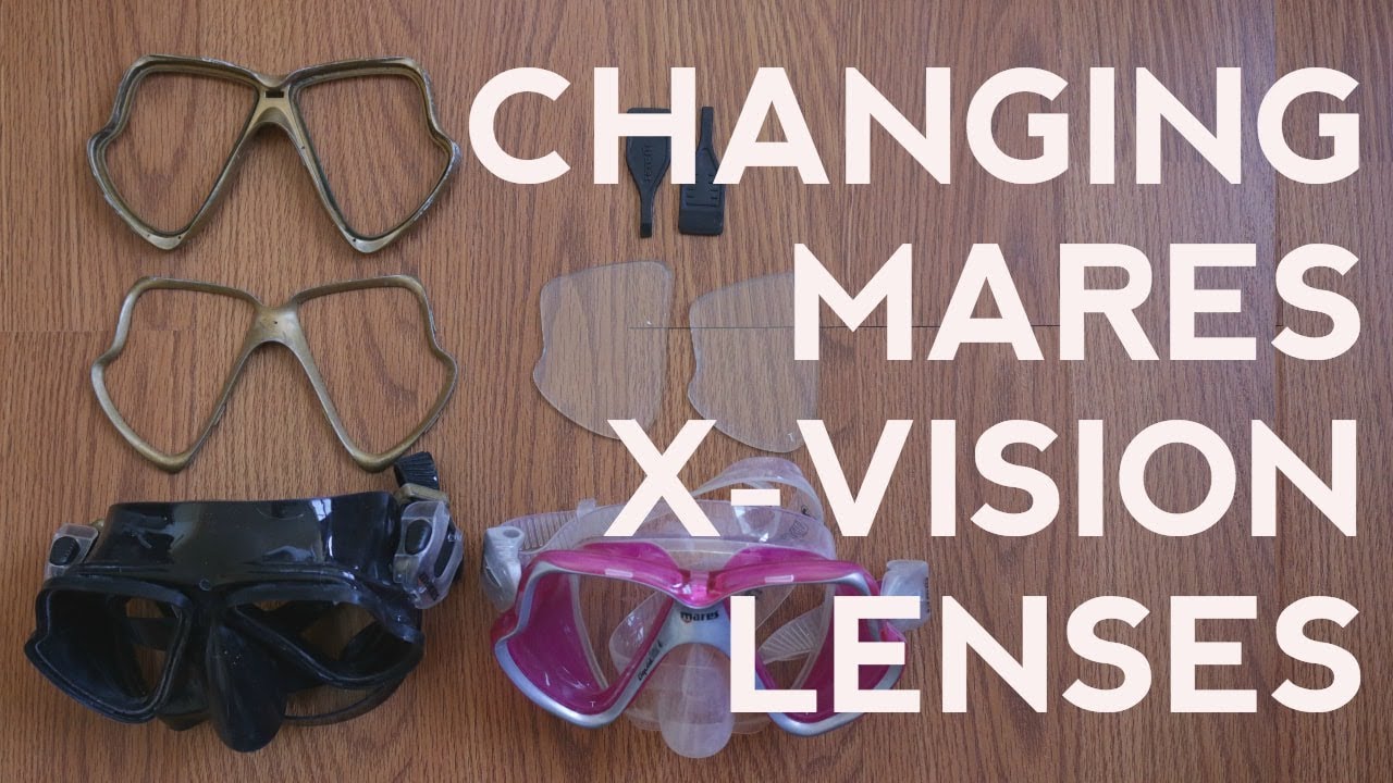 Changing Mares X-Vision Lenses | Quick Scuba Tips
