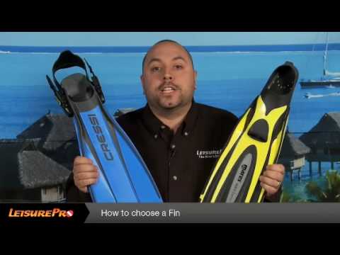 How To Choose a Diving Fin - By Leisurepro