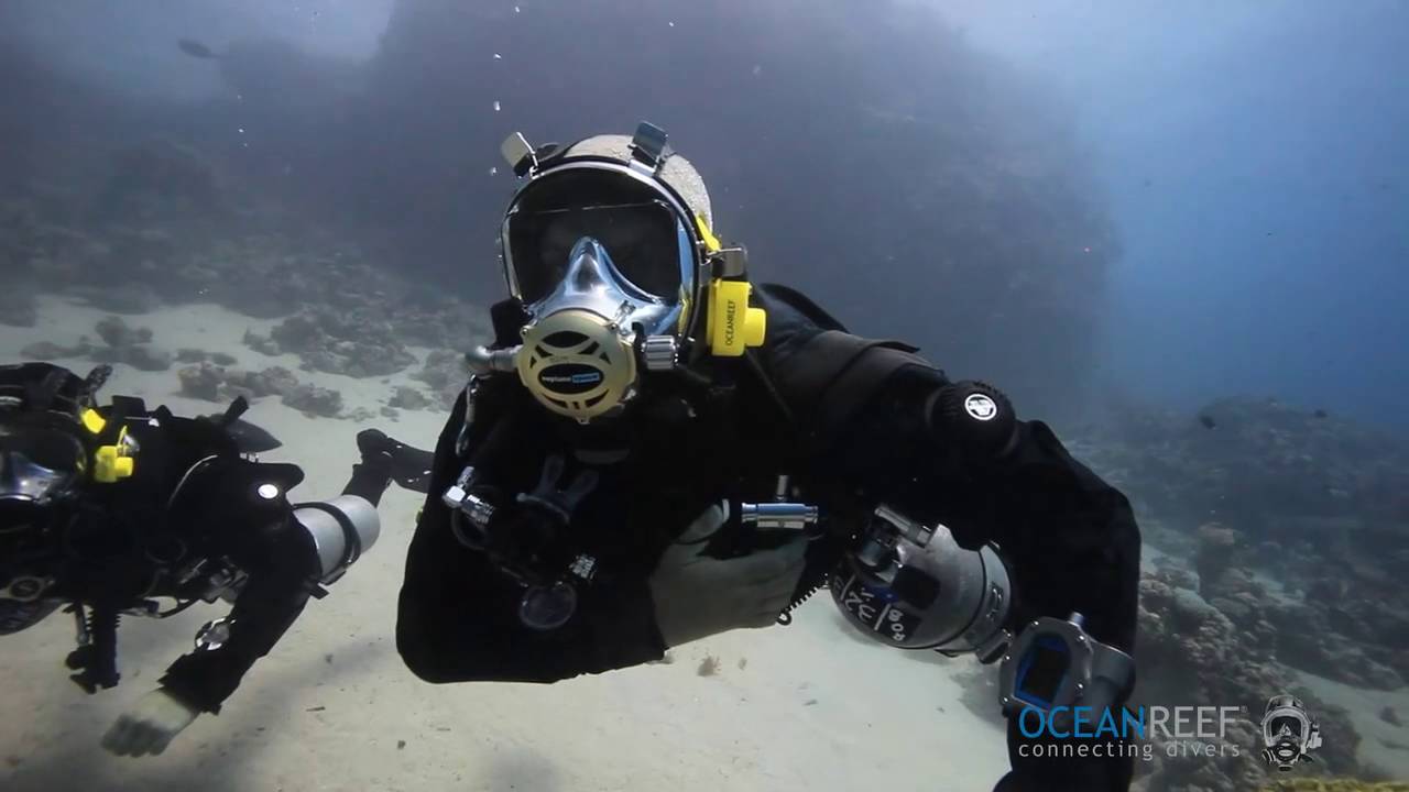 Full Face Mask Diving and Underwater Communications