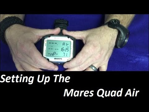 Setting Up The Mares Quad Air
