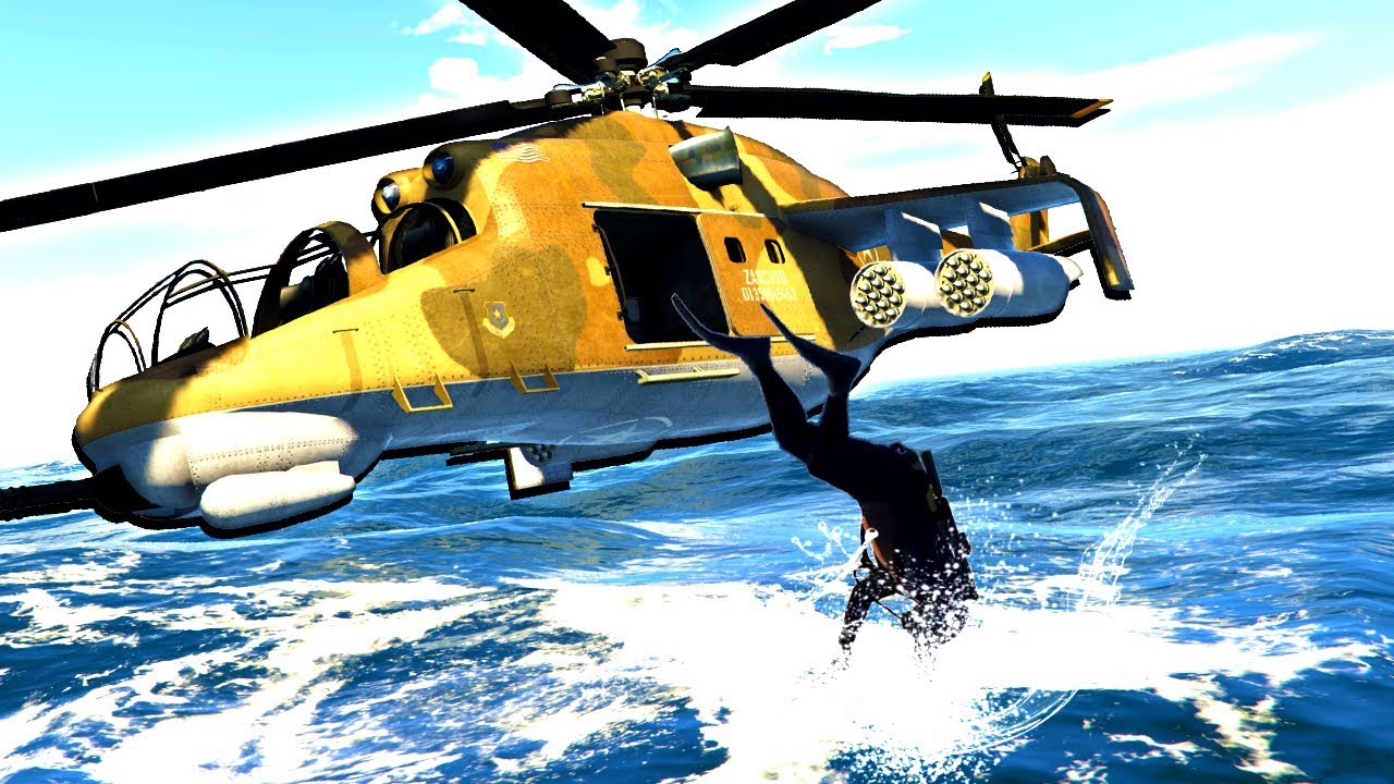 Scuba Diving Commandos go on a Secret Mission to Steal Valuable Treasure in GTA 5!